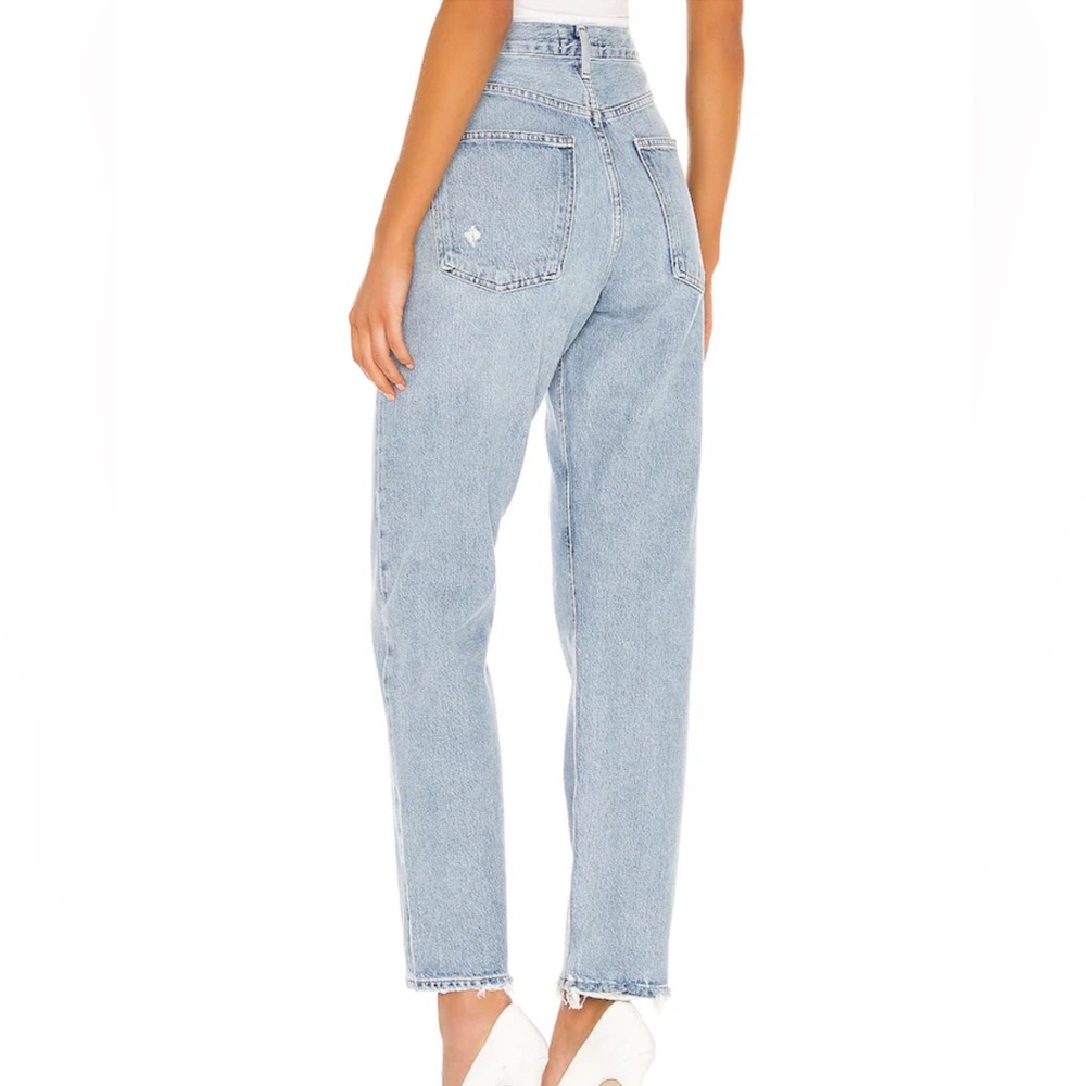Agolde 90's Mid Rise Loose Fit Jeans in Snapshot - Picture 11 of 11